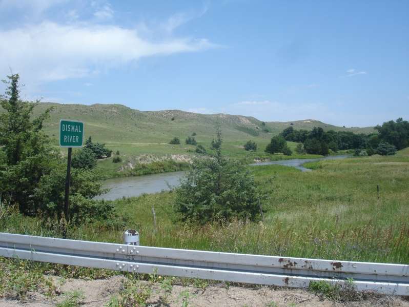 Dismal river on US-83 between North Platte and Valentine