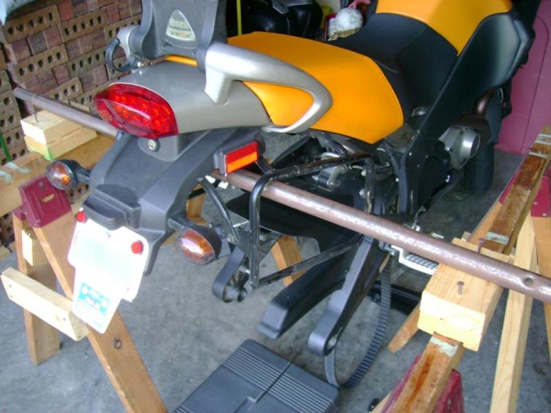 Buell Motorcycle Forum How To Jack Up The Rear Wheel