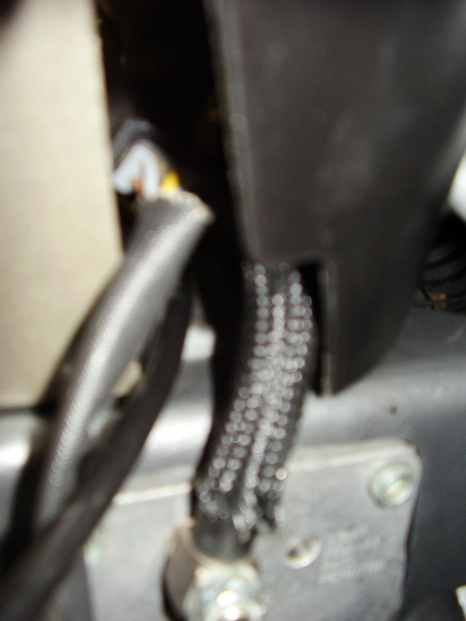 Air Duct / Fuel line