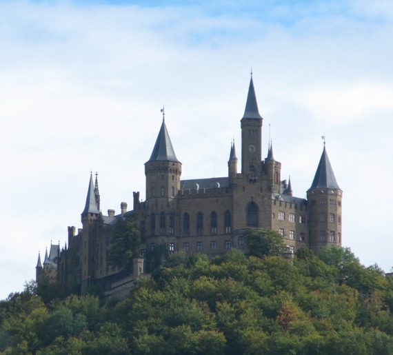 As I got closer to Hohenzollern Castle