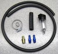 black separator w hoses