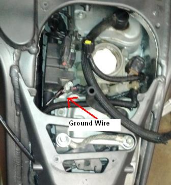 Ground wire to Ignition Coil Modifcation