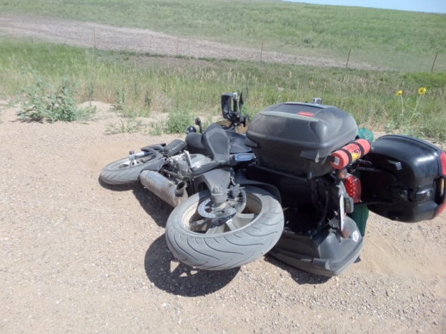 my off in the badlands. 