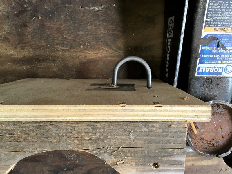 Bracket with clamp