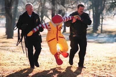 Ronald Busted with Elves
