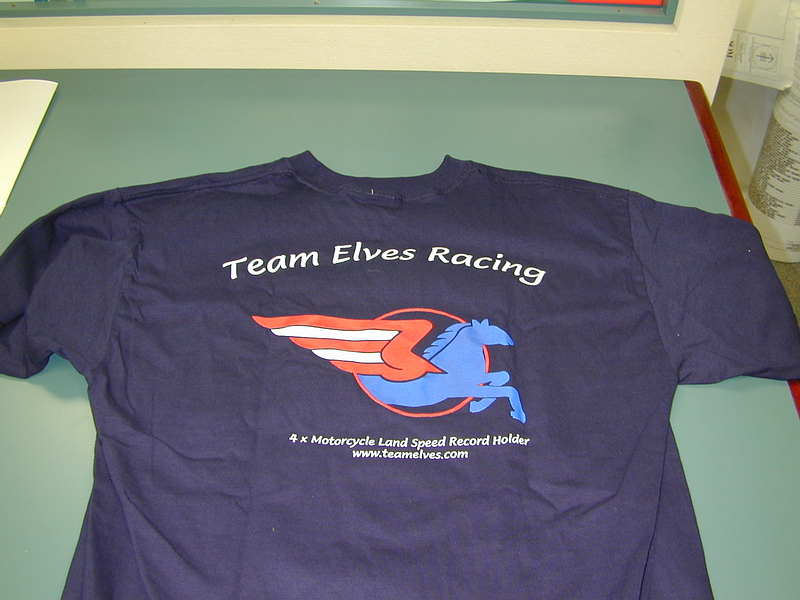 2002 Team Elves T-shirt Back
