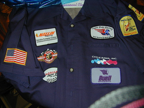 Jersey w/OLD Buell & USFRA Patch