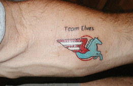 Team Elves tattoo