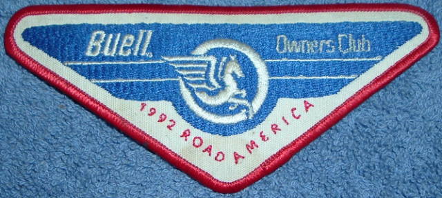 Blue RS Homecoming 1992 patch