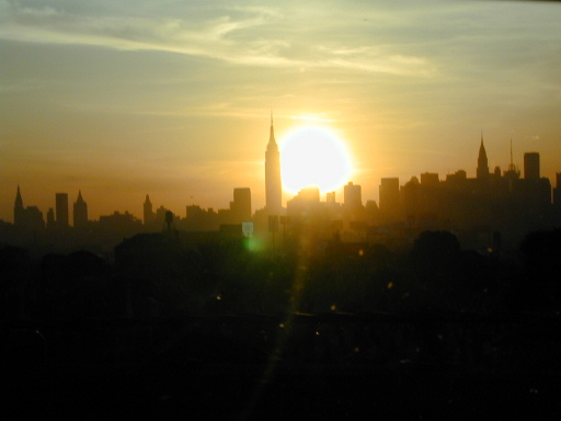 NYC Sunset - 04.29.04