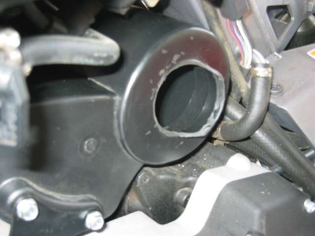 Modified stock airbox