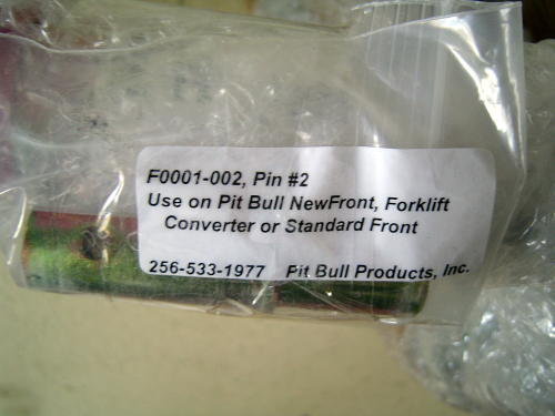 Front Pit Bull Stand XB Pin