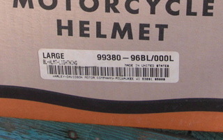 label on box