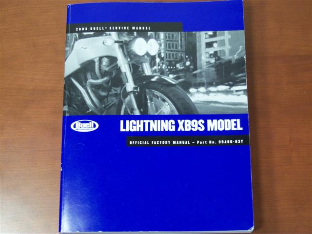 XB9S Service Manual