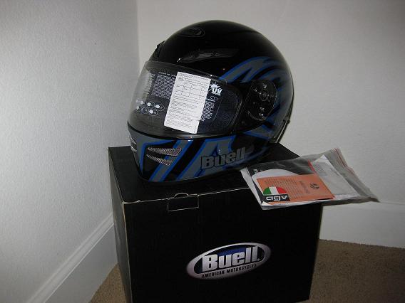 AGV Buell Turbulent helmet