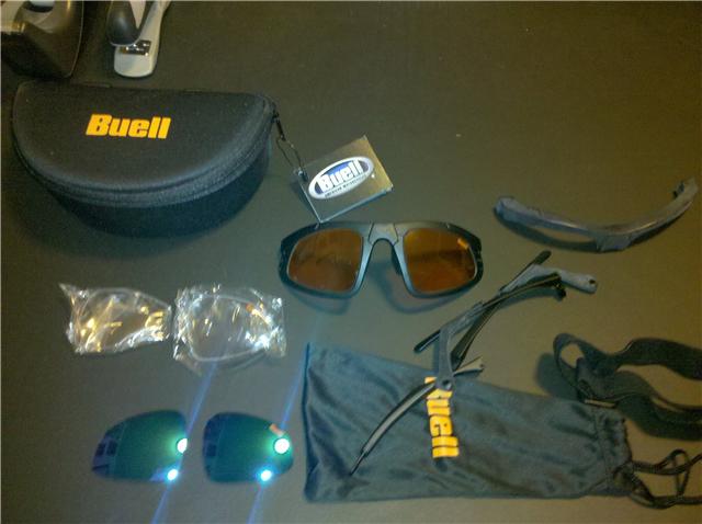 Buell Sunglasses to goggles package $75