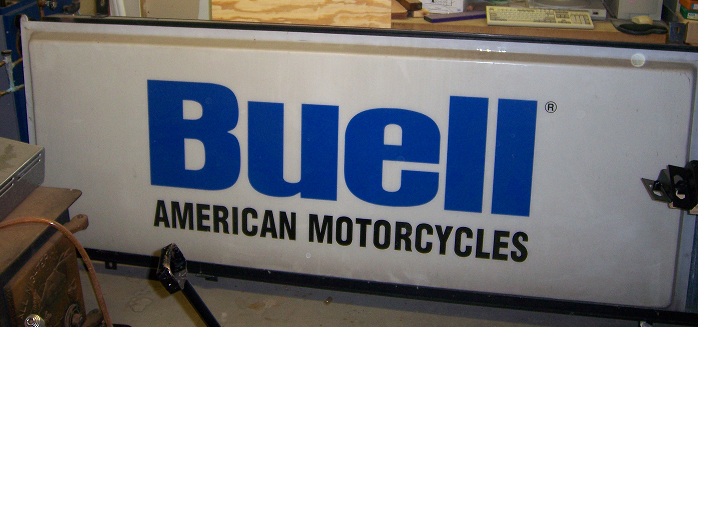 resized buel sign