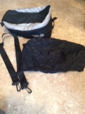 S1 tuber TAILBAG, RARE, with raincover, $100 obo shipped in USA 