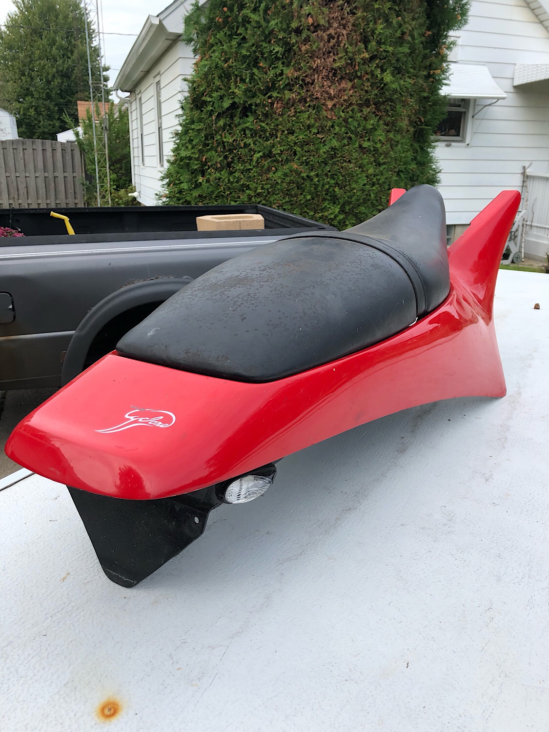 M2 Cyclone tail with Seat $100 plus shipping