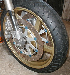 S-2 brakes and wheel
