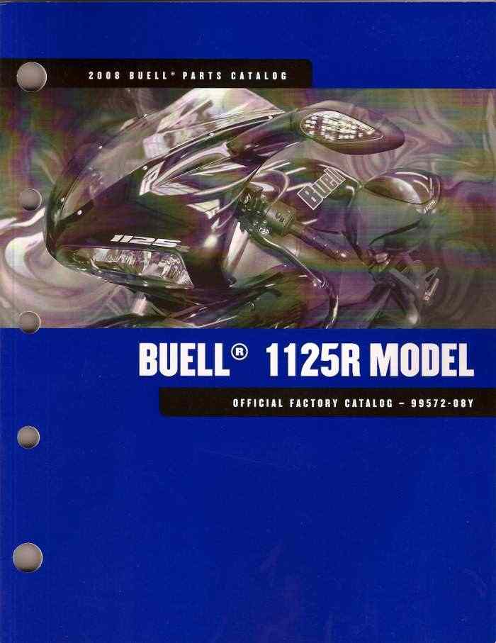2008 Buell 1125R Parts Manual