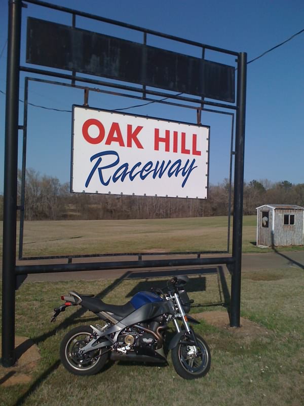 Oak Hill Raceway, February, 2010