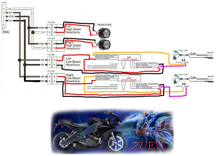 Wiring diagram 1125R only