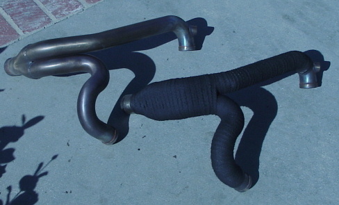 Stock and wrapped headers