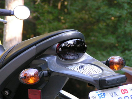 tinted tail lens