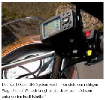 Buell Quest GPS-System