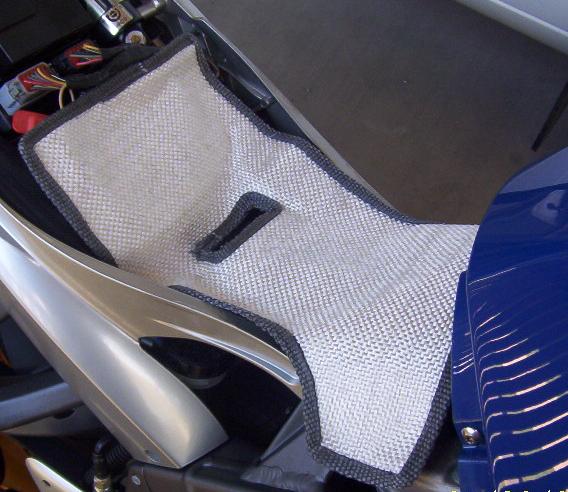 Under seat Heat Barrier