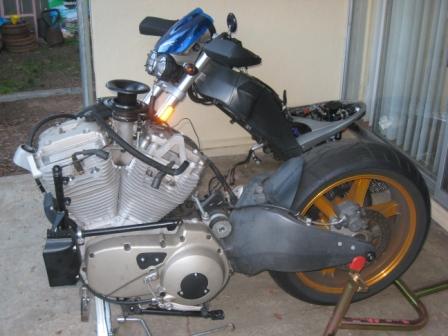 XB Buell in TWO pieces