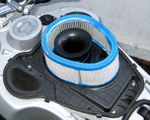 stock air cleaner and snorkle