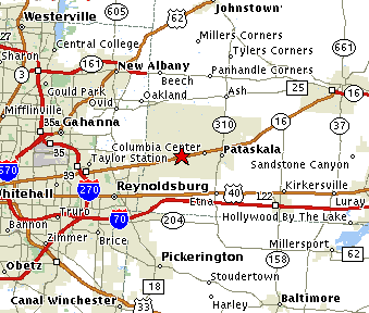 Centennial Park Location Map