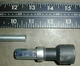 3/8"-16 axle length