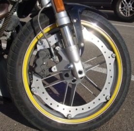 Yellow Stripe Wheel