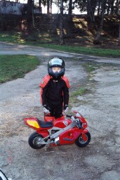 Cody & his bike