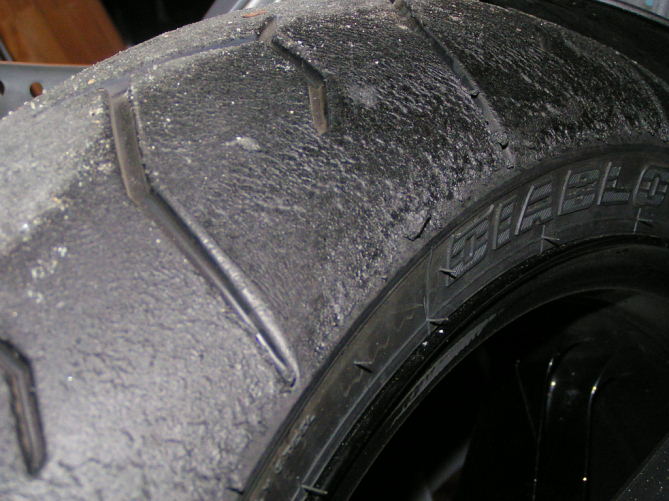 rear tire after VIR