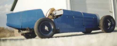 Type 35B Bugatti kit Austin chassis Fiat engine