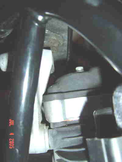 clearance with motor mount
