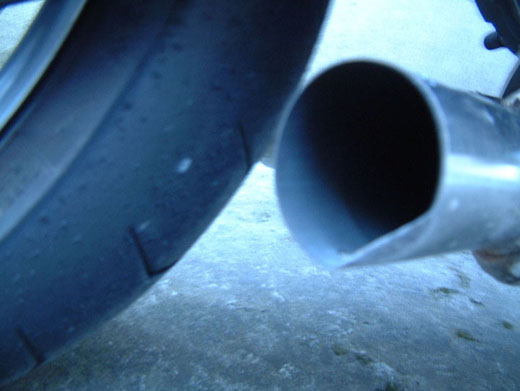 Sebring exhaust after grounding