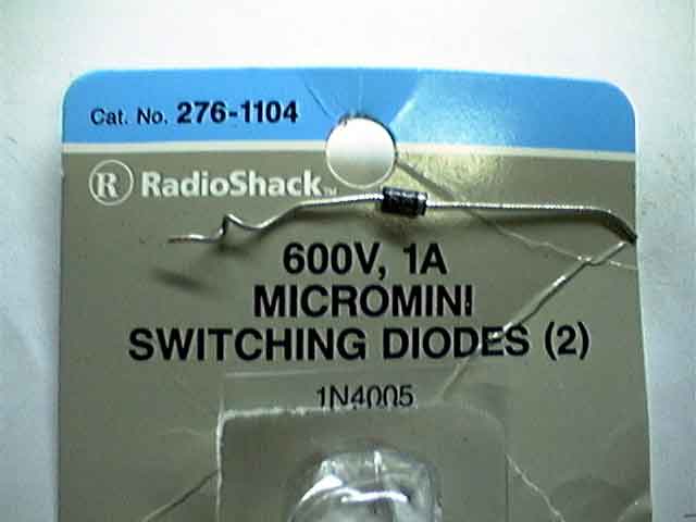 generic radio shack diode