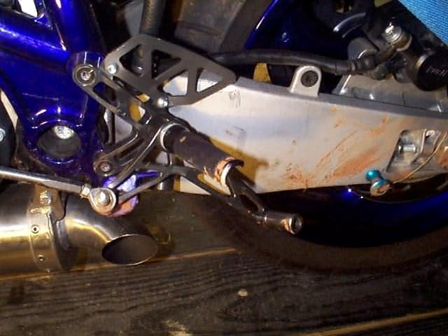 shifter and rearset