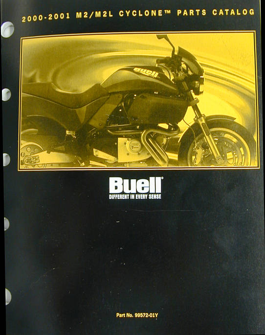  Buell 2000 M2 Cyclone Parts Manual - P/N 99572-01Y