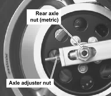 Axle Adjuster on Older Buells