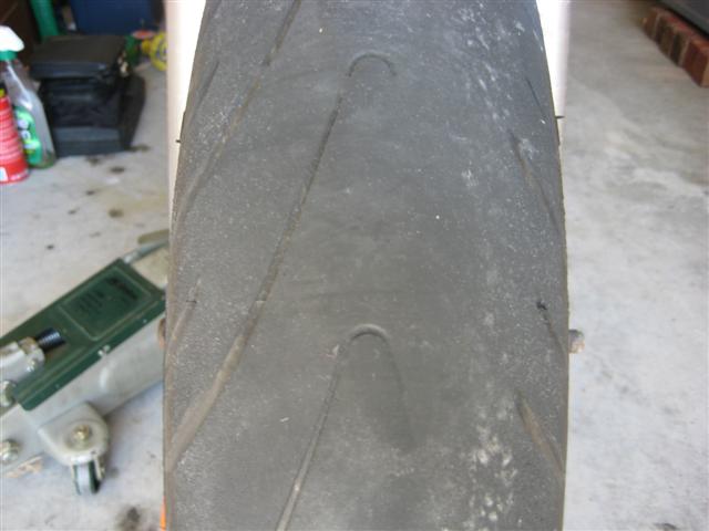 asymetrical front tire wear