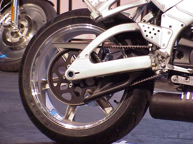 Rear Wheel and Swingarm - 2002 Buell XB9R Firebolt