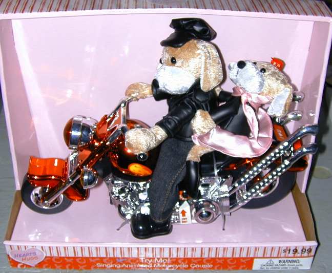 Dancing Dogs on a Harley