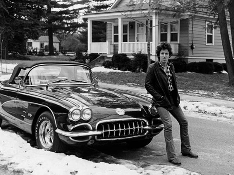 the boss and a vette
