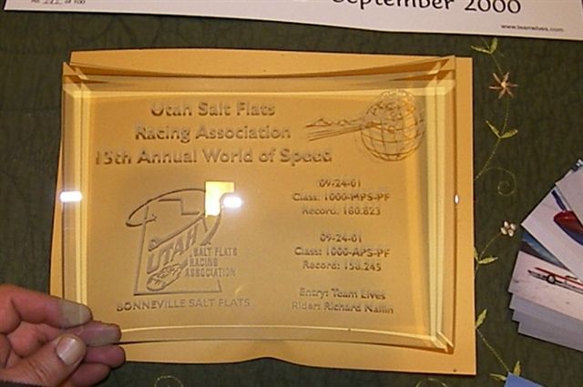2001 Trophy